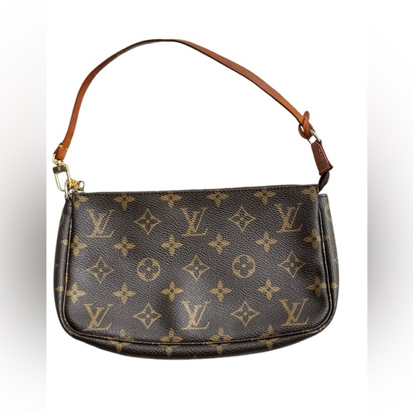 LOUIS VUITTON MONOGRAM POCHETTE ACCESSOIRES HANDBAG - Picture 4 of 15